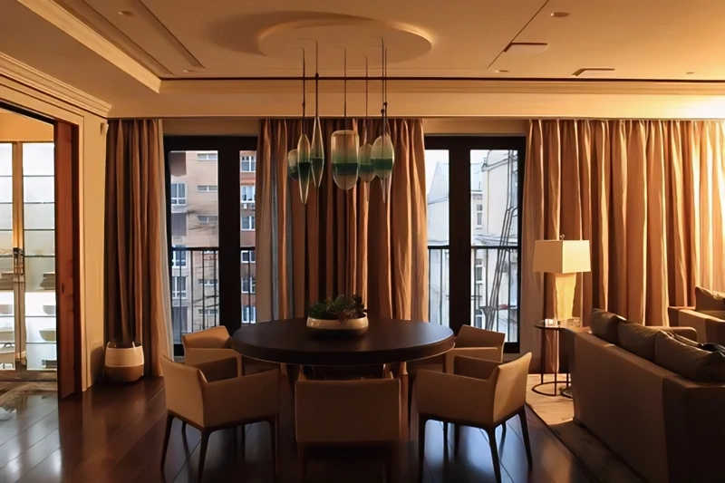 Cafe Areas Electric curtains