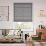 Casual Pleated Roman Shades
