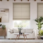Coastal Roman Shades