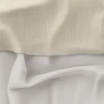 Electric ClickLock Bijou Linen Latte & Coconut Double Roman Texture