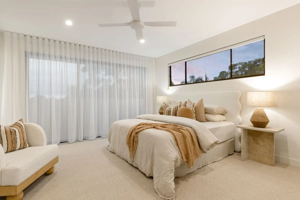 Guest Bedroom Sheer Curtains