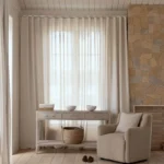 Harper S-Fold Sheer Custom Made Curtains Natural
