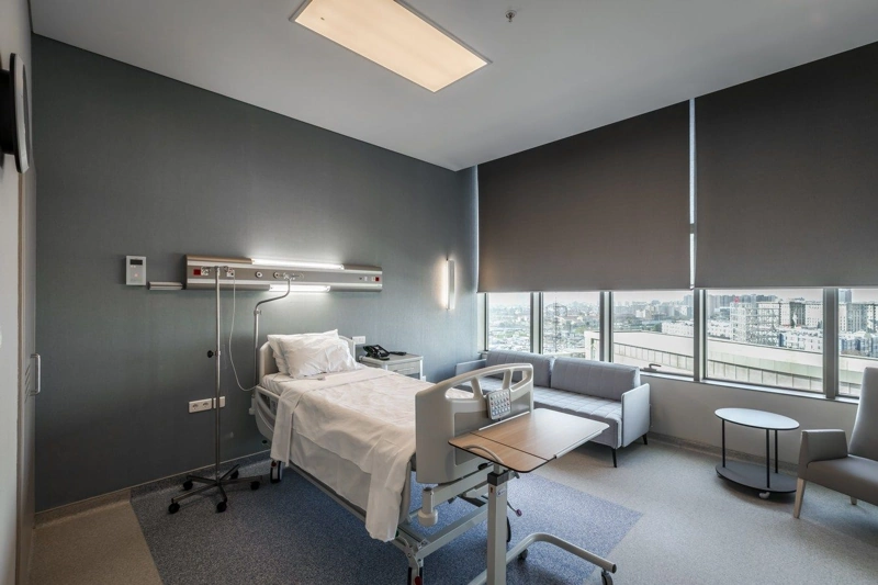 Hospital Area Blackout blinds