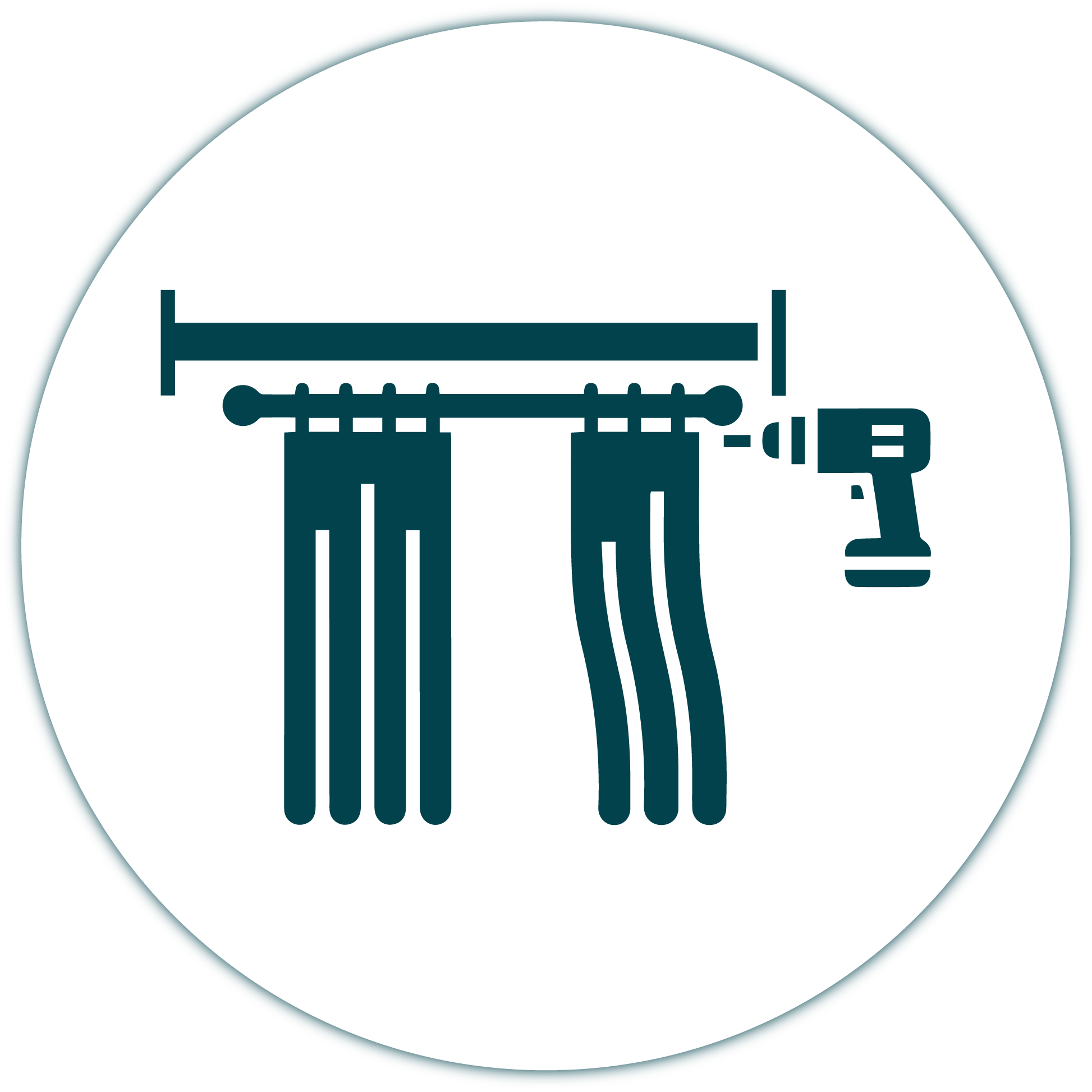 Mount Motorized Curtains