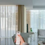 Remote Control Sheer Curtains