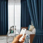 Smart Motorized Blackout Curtains Dubai