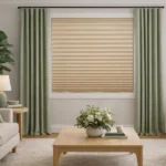 Motorized Light Filtering Pleated Shades