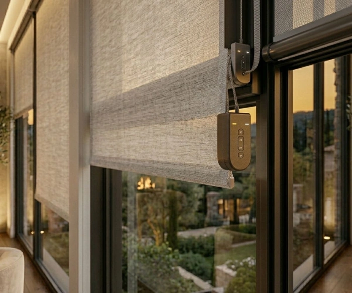 hotel Motorized blinds